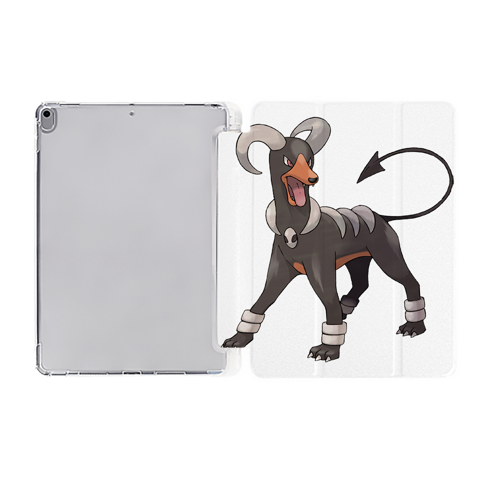 （画像用） ポケットモンスター Pokémon IPad ケース ペン収納付き 三つ折りスタンド PUレザー×シリコン 対応機種9.5/10.5/10.9インチ